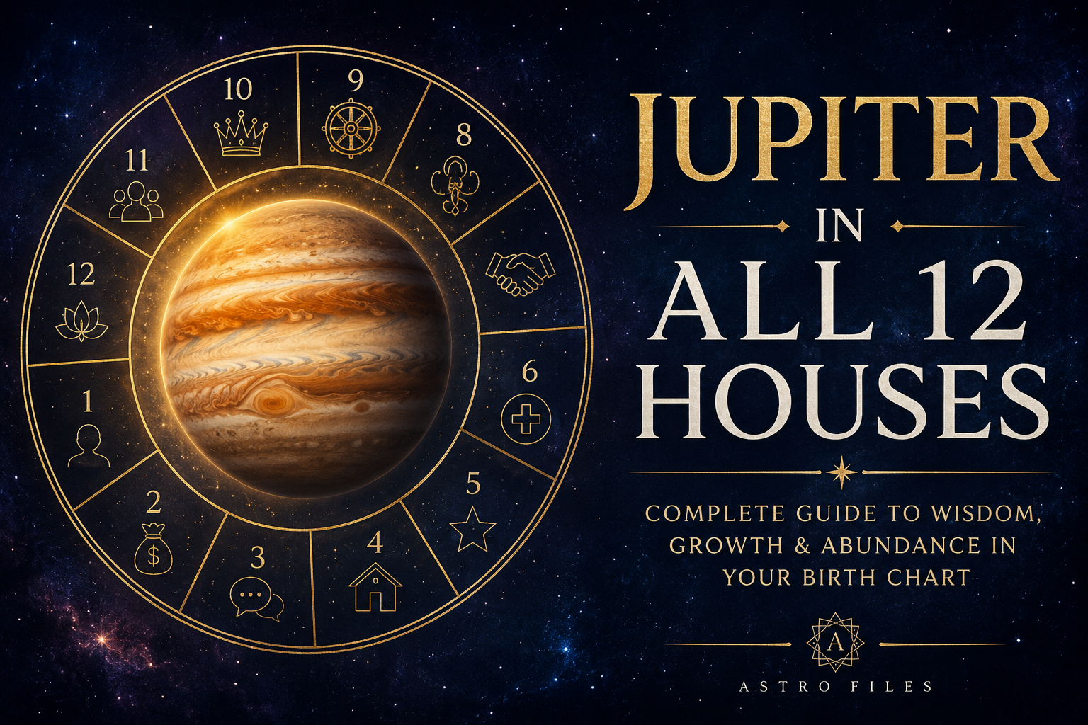 Jupiter in All 12 Houses